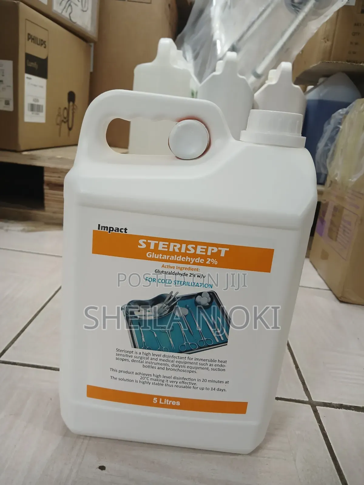 Glutaraldehyde Solution 2% 5liters