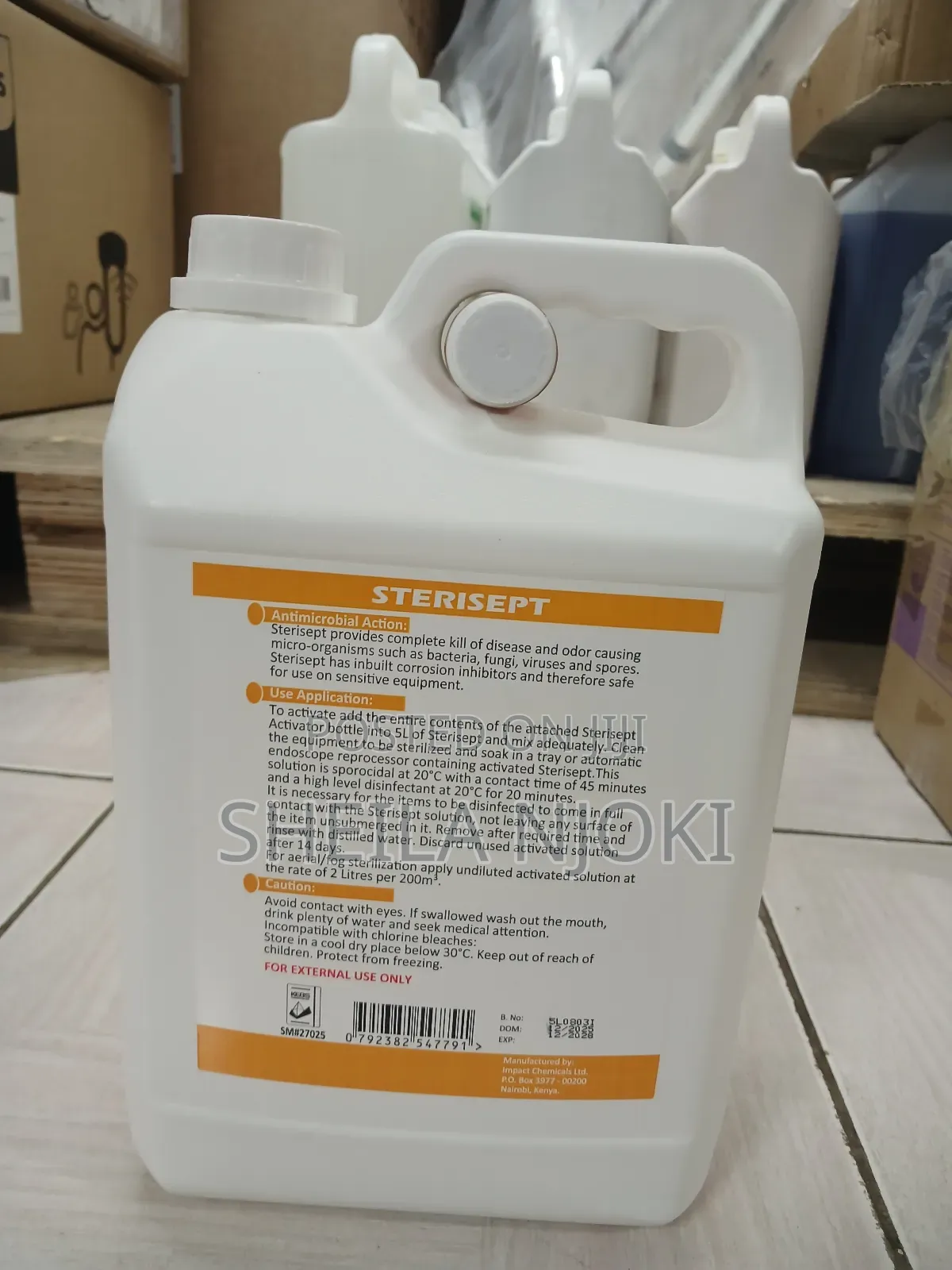 Glutaraldehyde Solution 2% 5liters