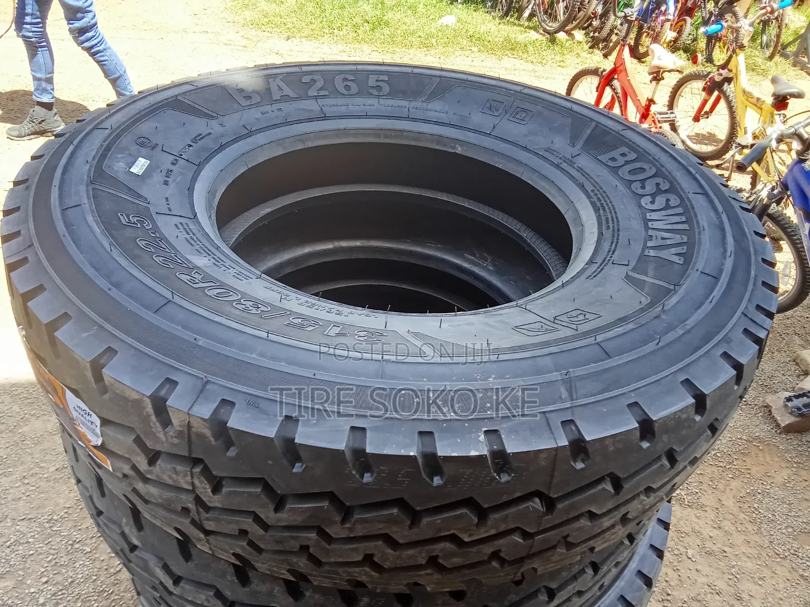 315/80r22.5 Bossway All Position Tyre (Meno Ndogo)