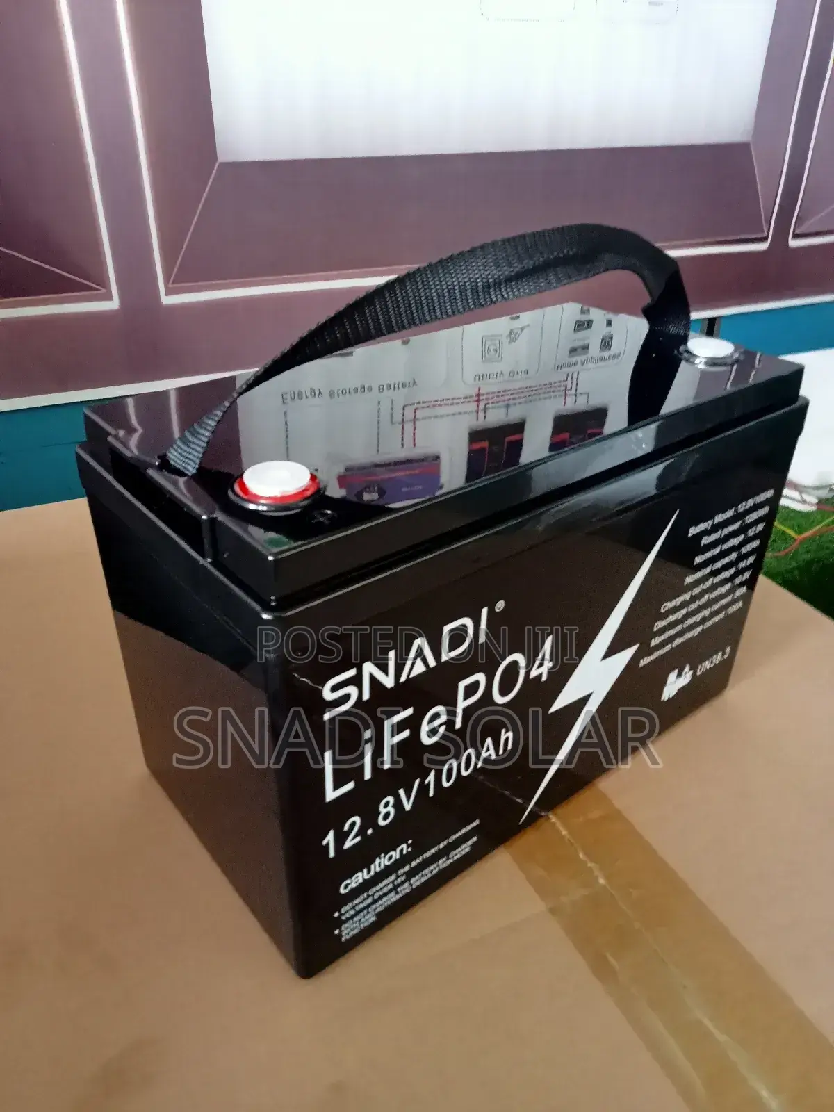 12v 100ah Snadi 1.28kwh Lithium Battery