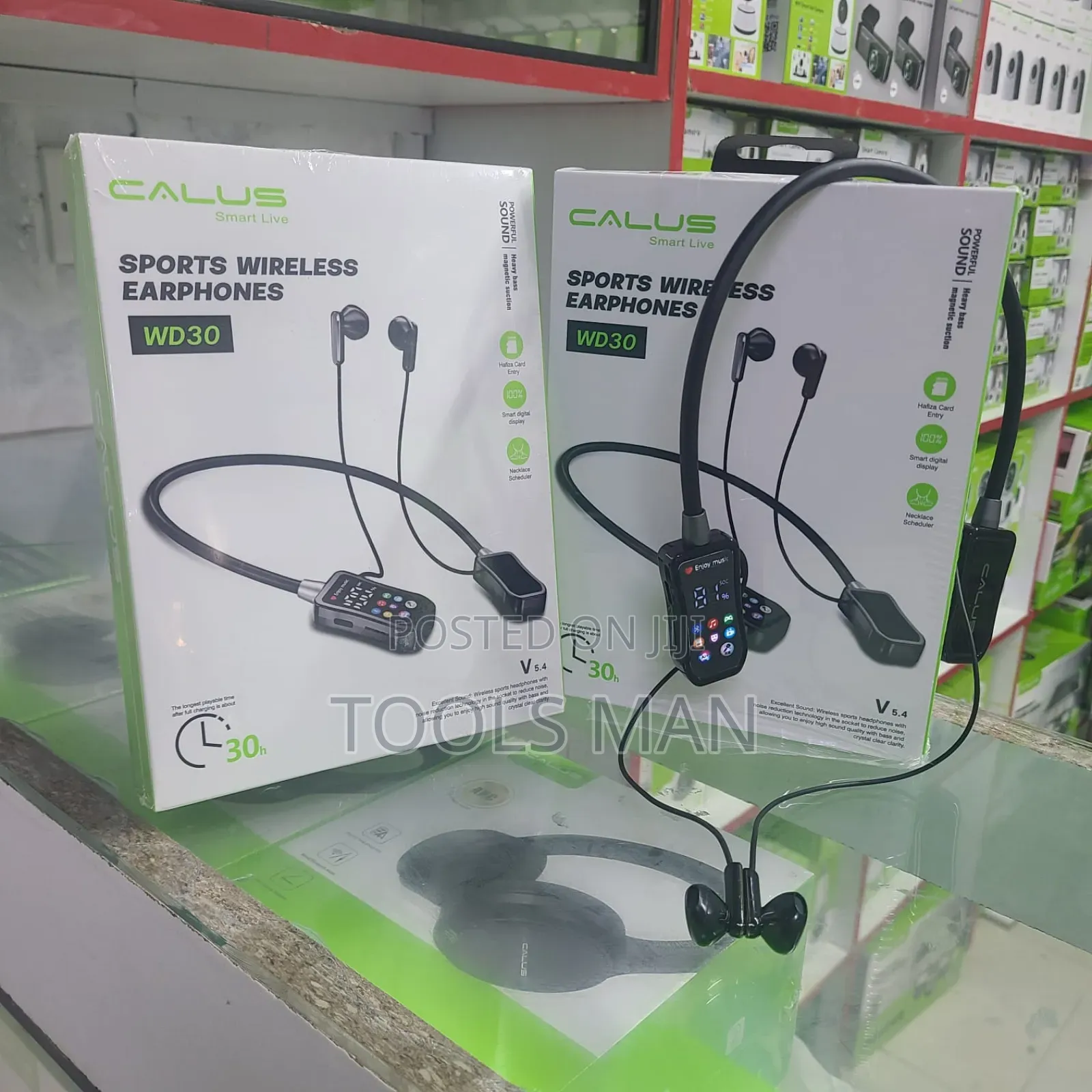 Calus Smart Live Sports Wireless Earphones, Model Wd30.