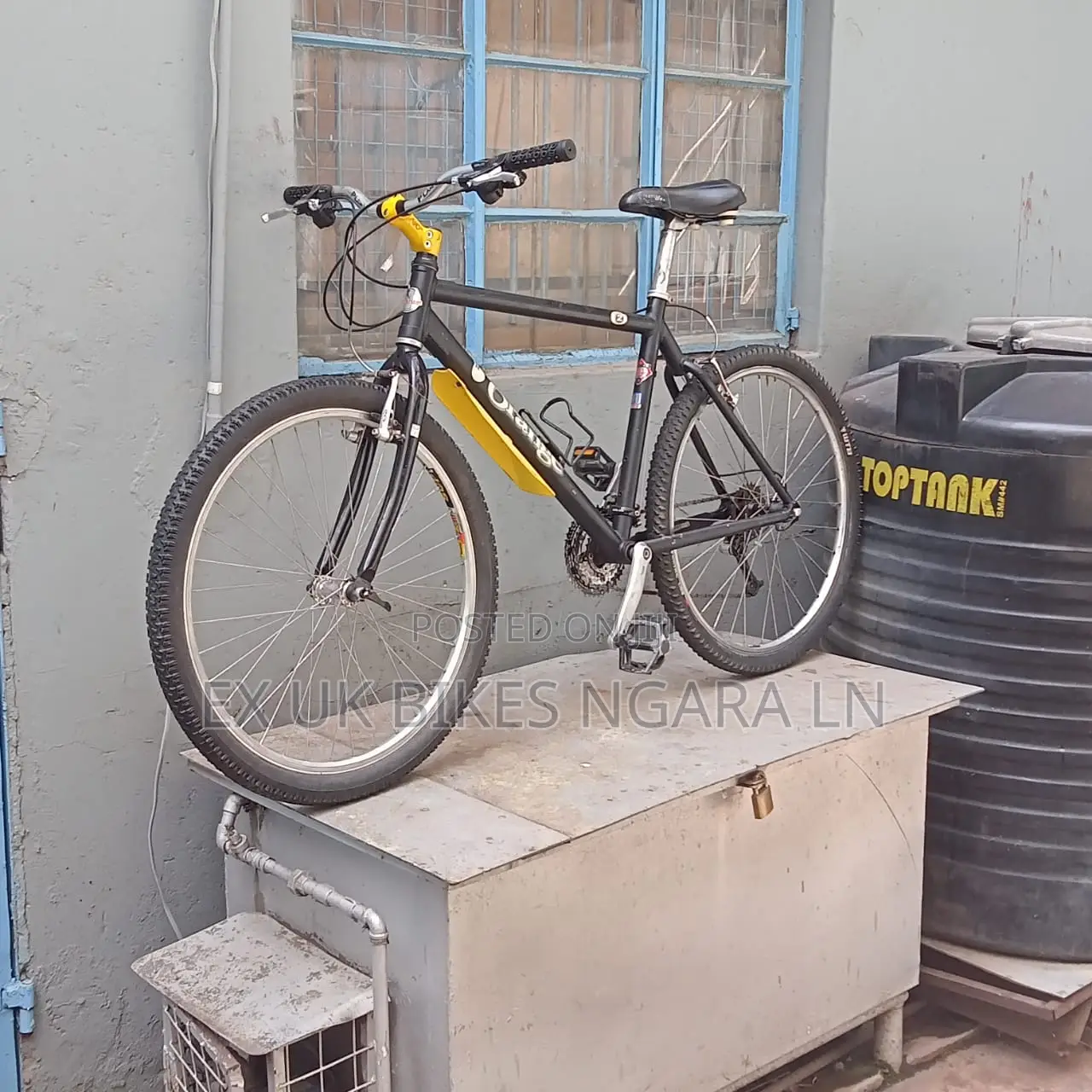 Ex Uk Orange Mountain Bike 24 Soeed