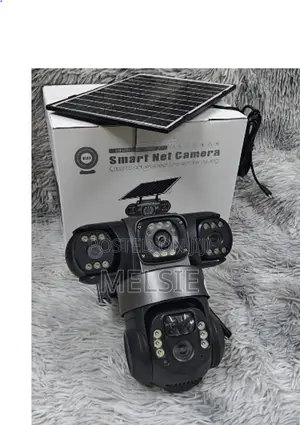 Intelligence 4g Triple Lens Solar PTZ Camera - (Pir Human Detection