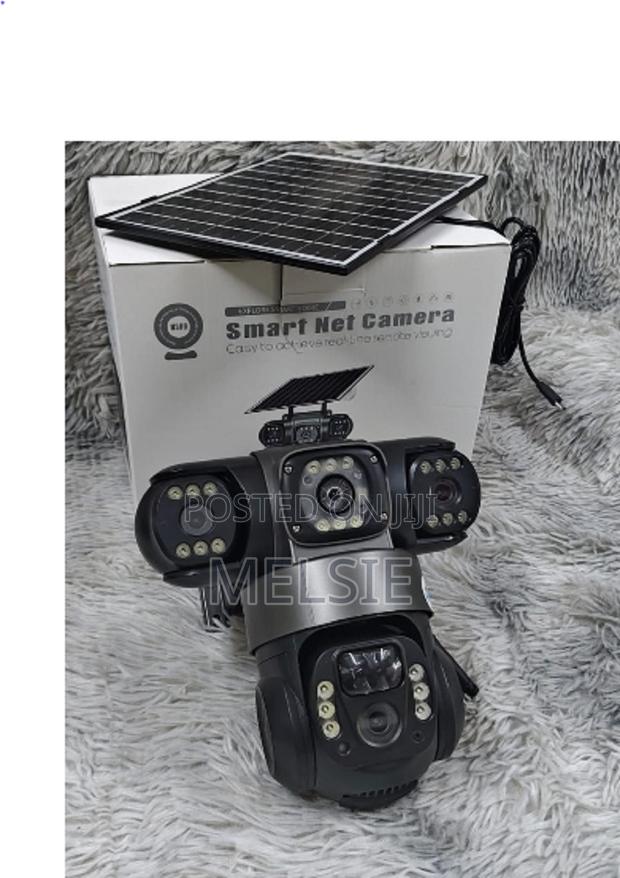 Intelligence 4g Triple Lens Solar PTZ Camera - (Pir Human Detection - main view