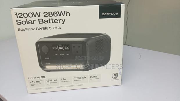Ecoflow River 3 Plus – Portable Power Station (286wh, 600w)