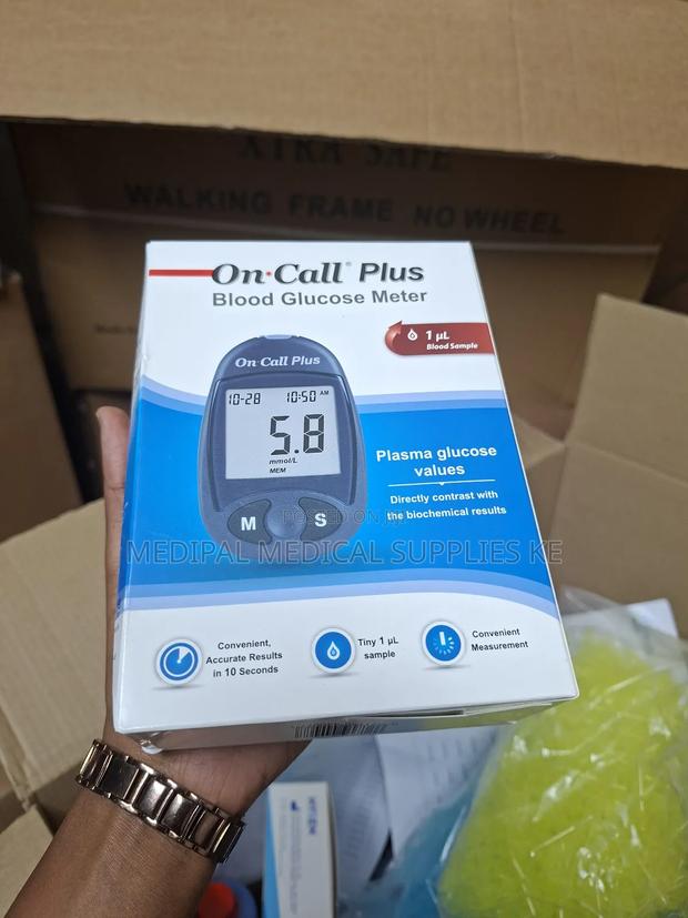 Glucometer Oncall Plus Machine - main view