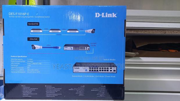 D-Link Switch Des-F1016p-E - thumbnail 3