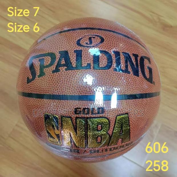 Premium Spalding Nba Gold Basketball