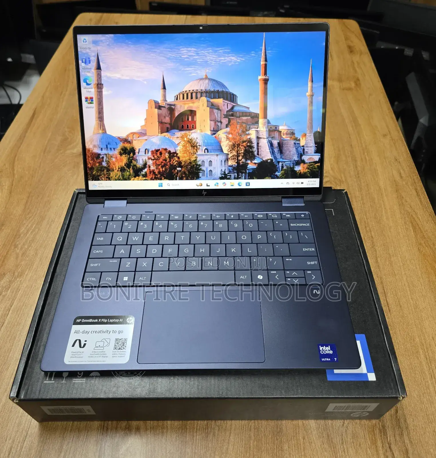 New Laptop HP OmniBook X Flip 14" 16GB Intel Core i7 SSD 1T