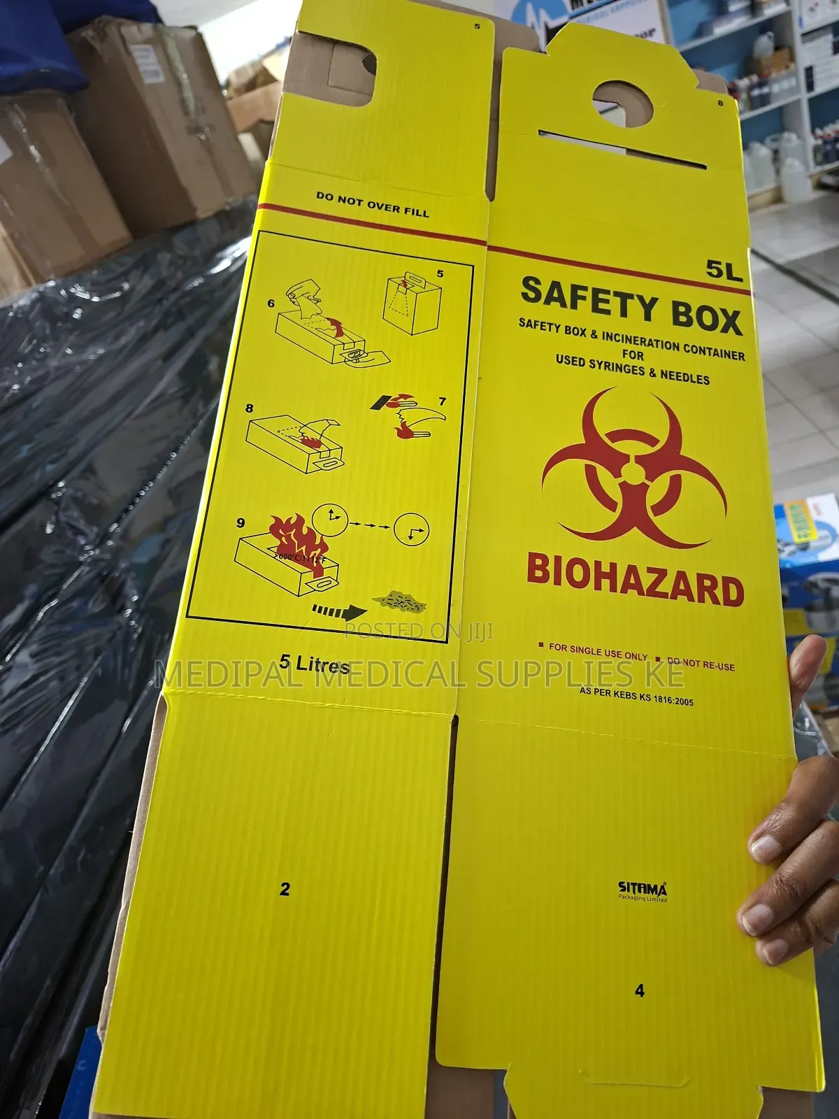 Safety/Sharp Boxes