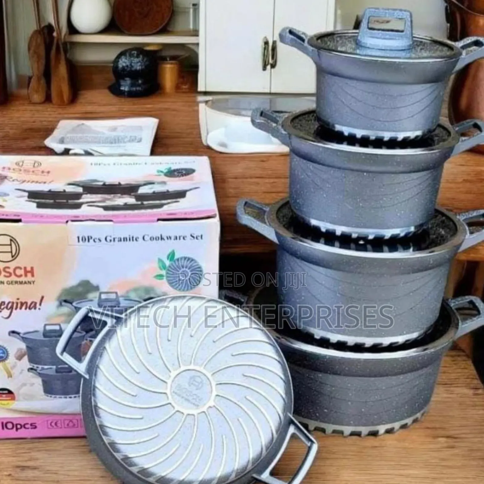 10 Pc Bosch Granite Cook Ware Set