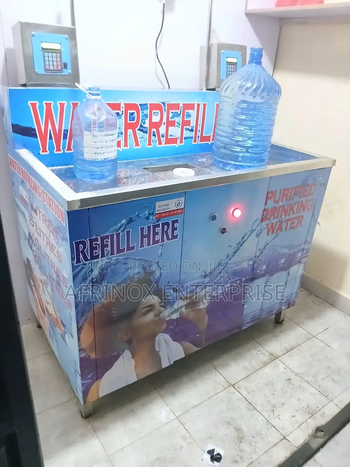 Premium Digital Water Refilling Station – Pure, Safe, and Fast!