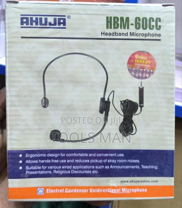 Ahuja HBM-60cc Headband Microphone.