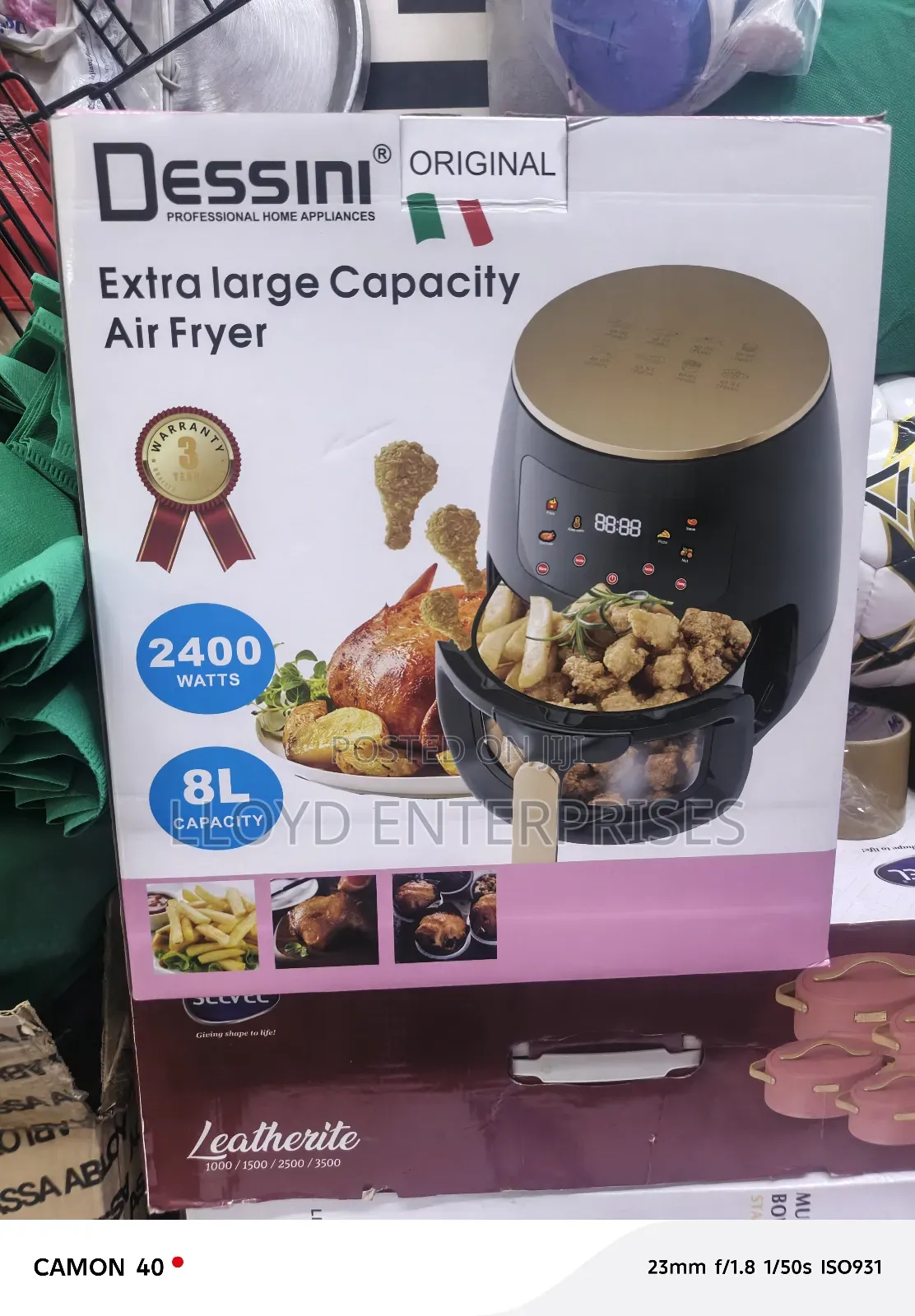 Dessini New 8l Air Fryer