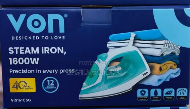 Ailyons Hd-199a Electric Dry Iron Box Silver Black - main view