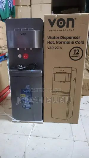 Von Hot Normal and Cold 3 Taps Dispenser
