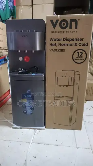 Von Hot Normal and Cold 3 Taps Dispenser