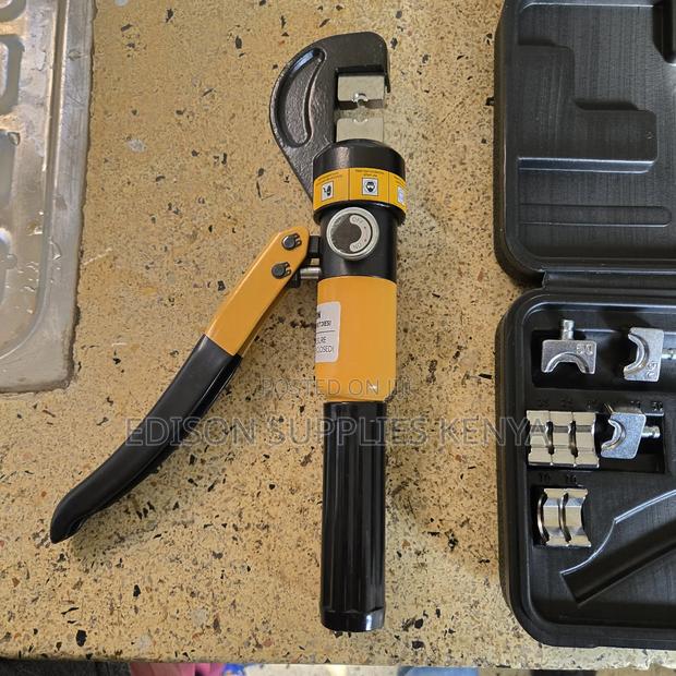 Tolsen Hydraulic Crimping Tool Hand Crimper Tool Cable Railing Kit 12" - thumbnail 3