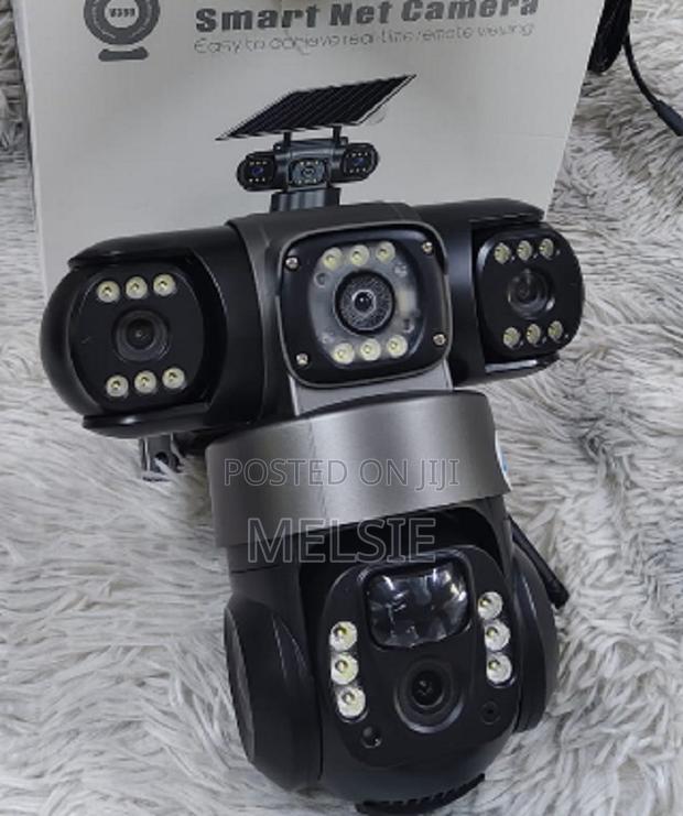 Triple Lens 4g Solar PTZ Camera Clear Surveillance . . . . . - main view