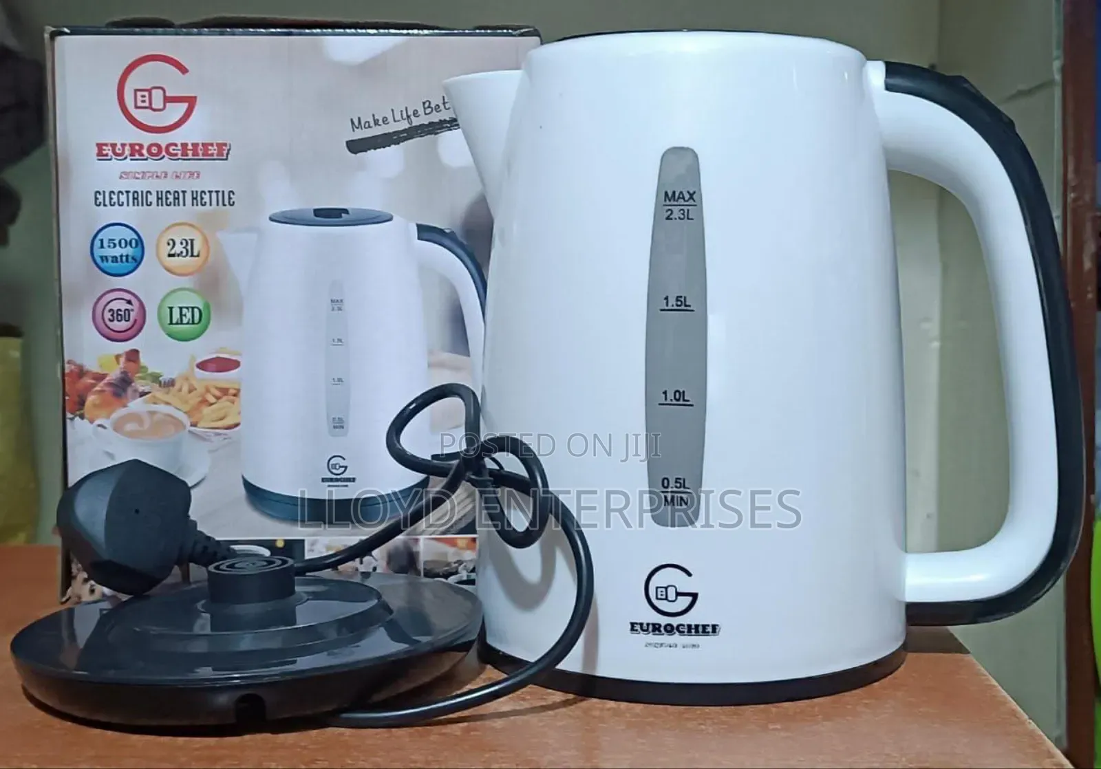 White Eurochef Kettle