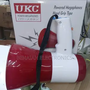 Powered Hand Megaphone, Durable Efficient Megaphone