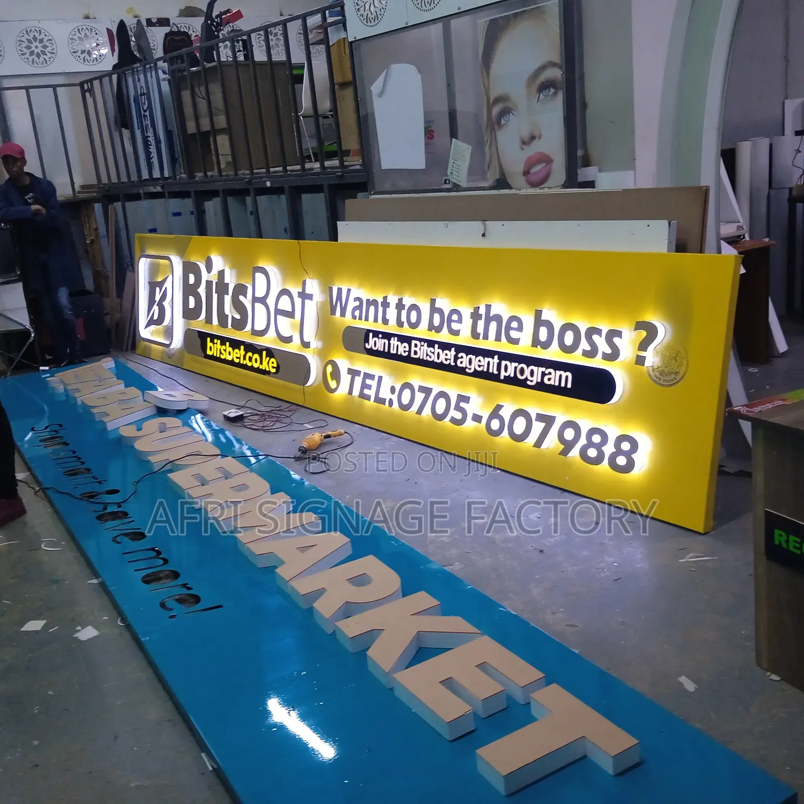 2d and 3d Signs, Signboards, Sign Writing, Lightbox, Branding, Sticker