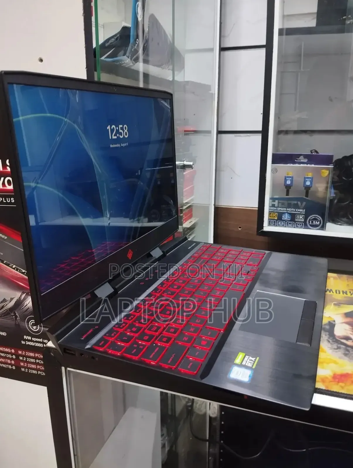 Laptop HP Omen 15 16GB Intel Core I7 SSD 512GB