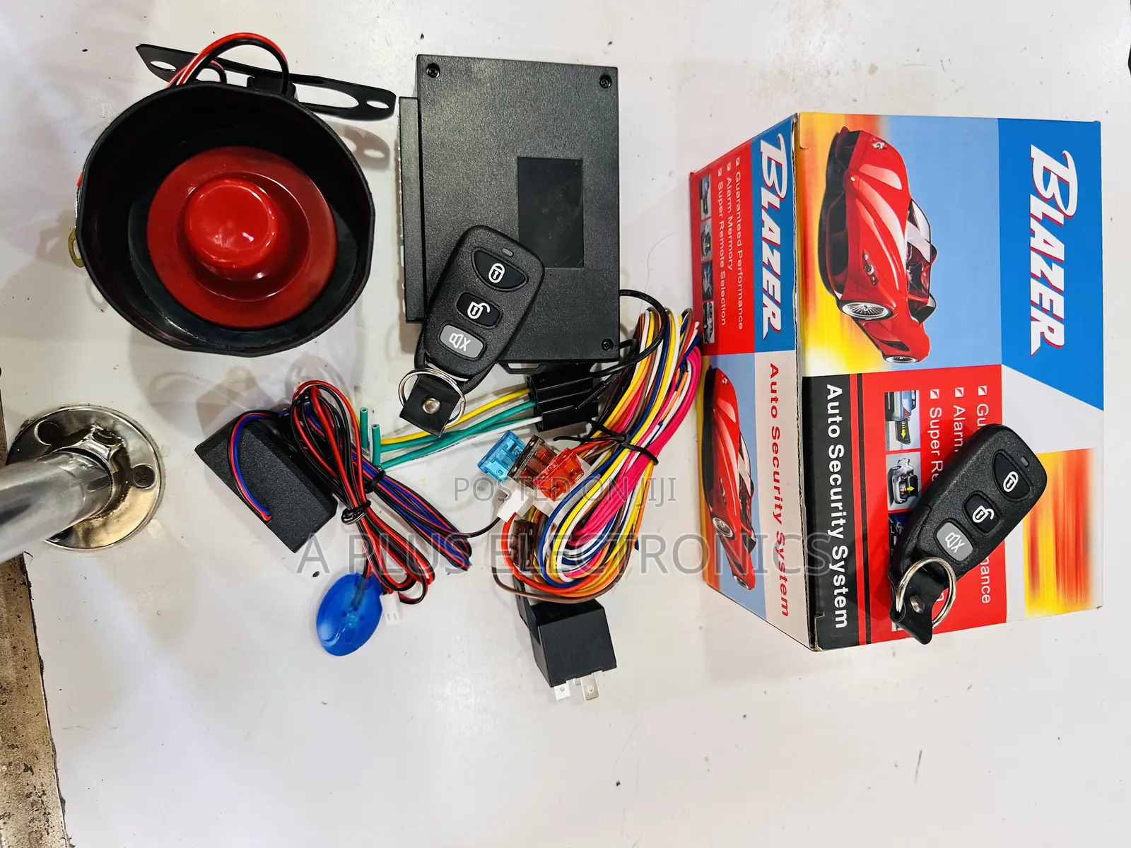 Bluetooth Car Alarm-Blazer L3000 | Premium Car Alarm System