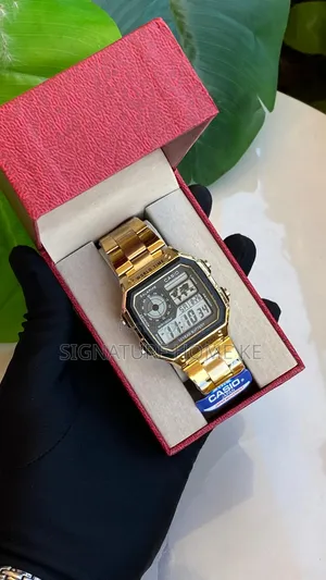 Casio Worldtime Metallic Watch