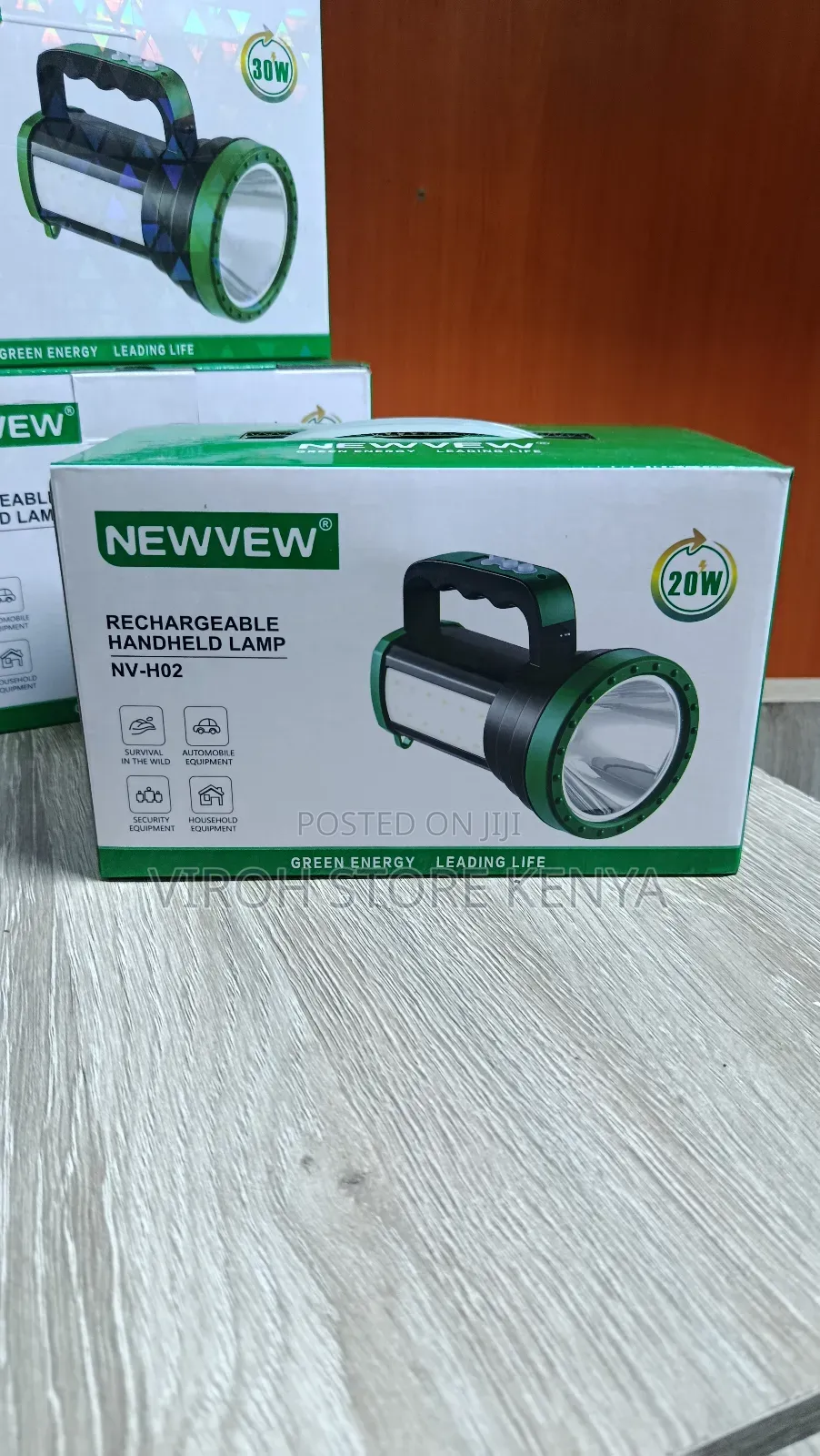 Newvew Rechargeable Handheld Lamp Nv-h02 – 20w