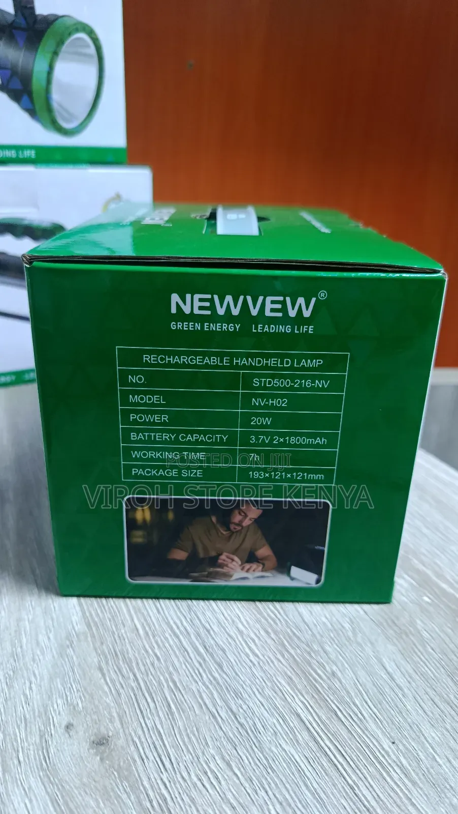 Newvew Rechargeable Handheld Lamp Nv-h02 – 20w