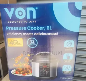 6 Litres Von Electricity Pressure Cooker