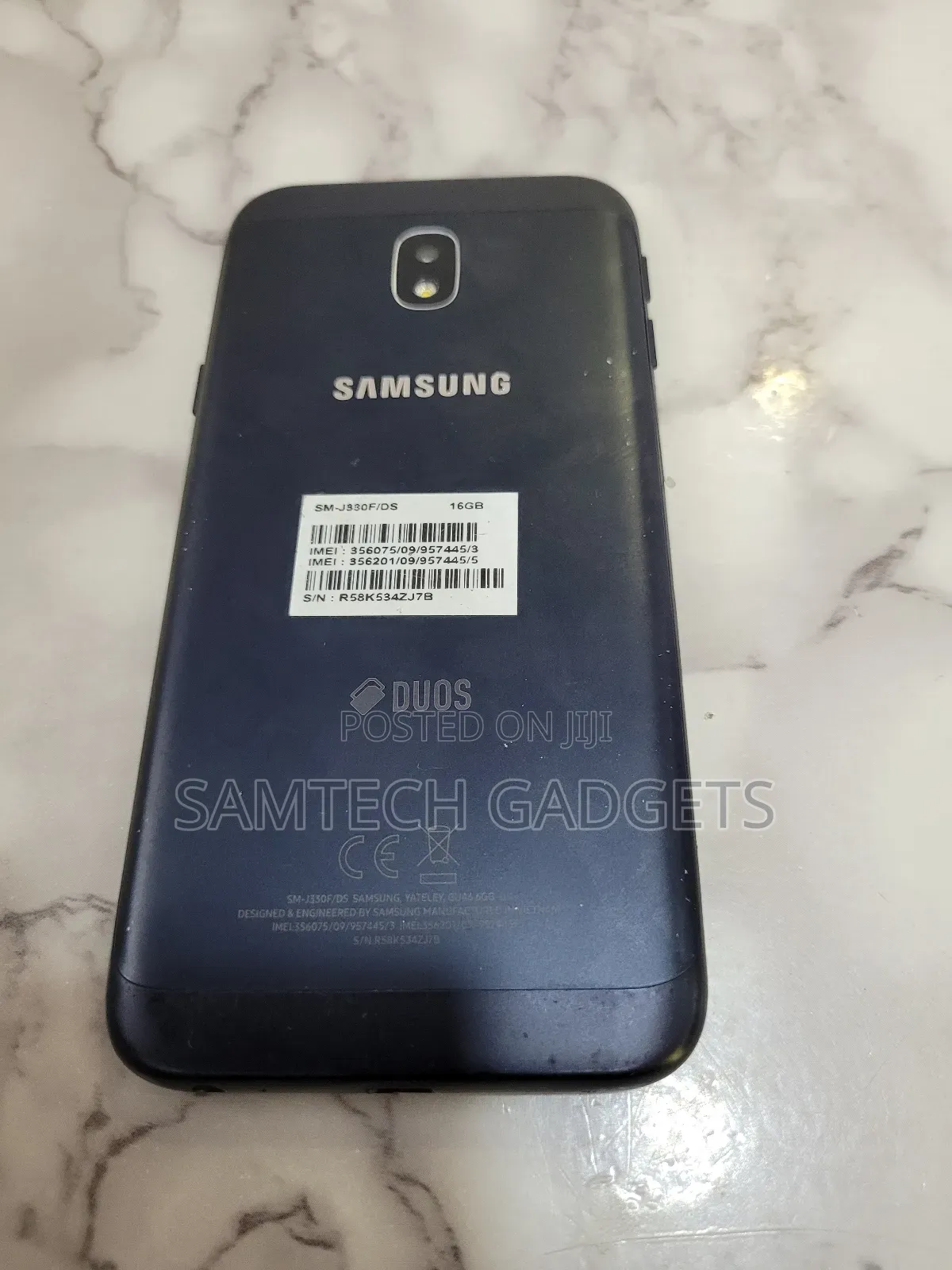New Samsung Galaxy J3 16 GB Blue