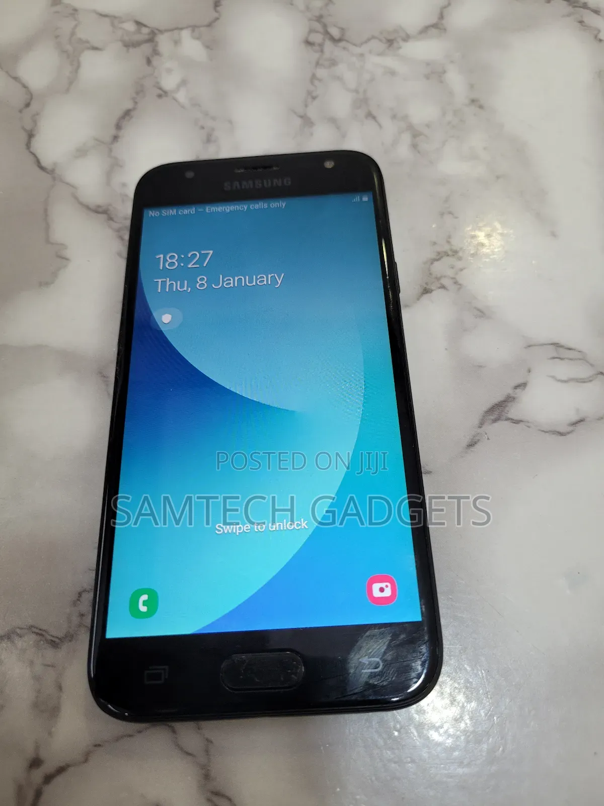 New Samsung Galaxy J3 16 GB Blue