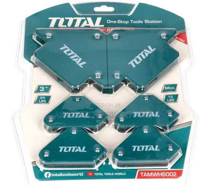 Total Tamwh6002 6 PCS Magnetic
Welding Holder Set