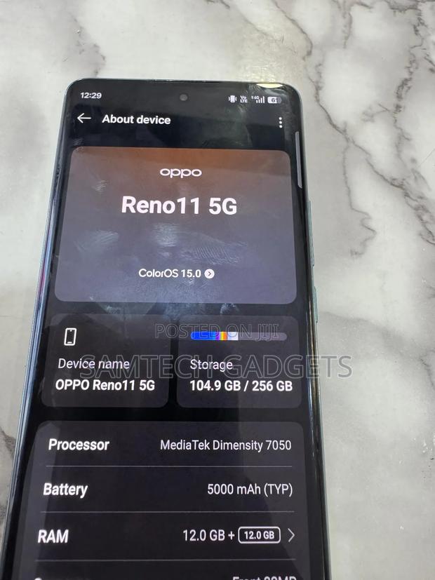 Oppo Reno11 5G 256 GB Blue - thumbnail 4