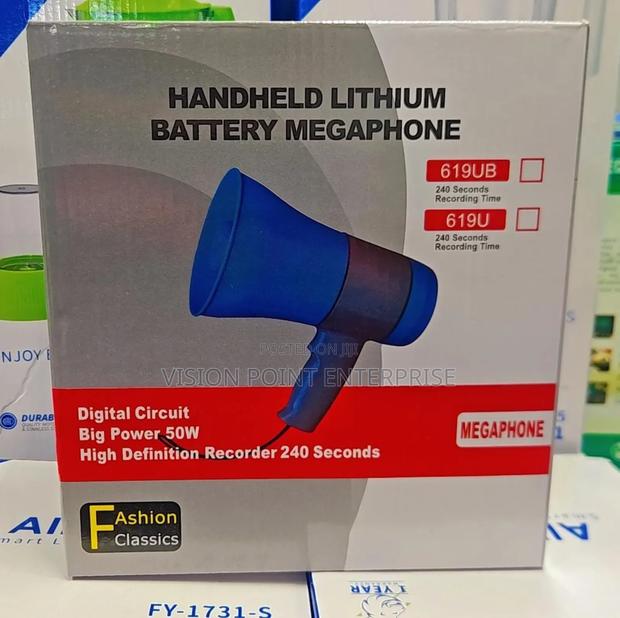 Handheld Lithium Battery Megaphone - main view