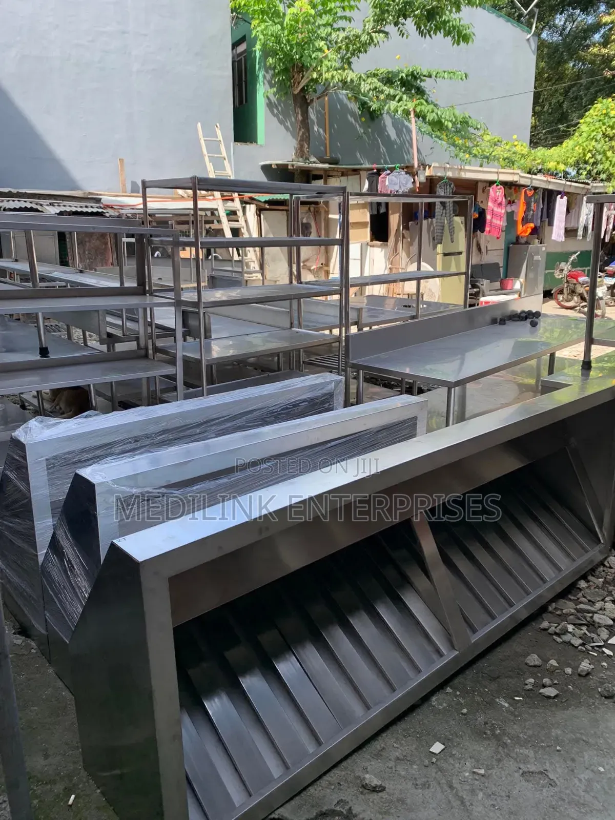 3*6ft Stainless Steel Commercial Kitchen Hood