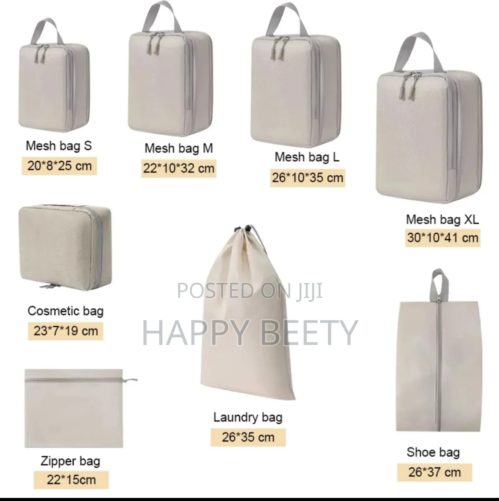 *8pcs Luggage Travel Organizers for Suitcase.*