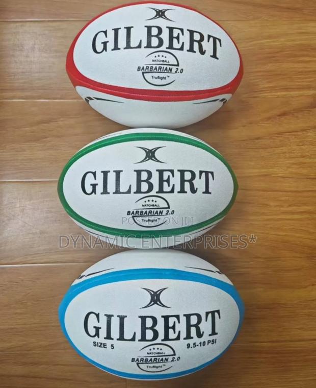 Brand New Gilbert Barbarian 2.0 Match Rugby Balls - Size 5