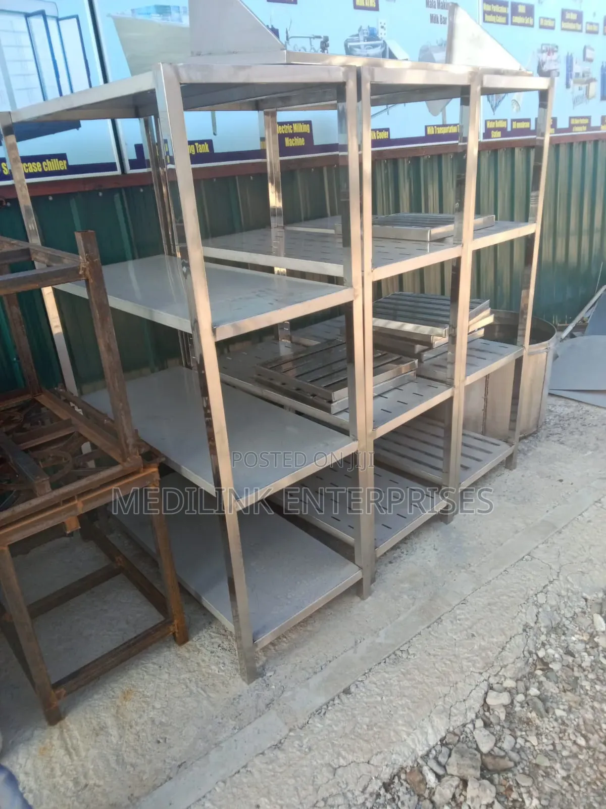 Ss304 Heavy Duty Stainless Racks