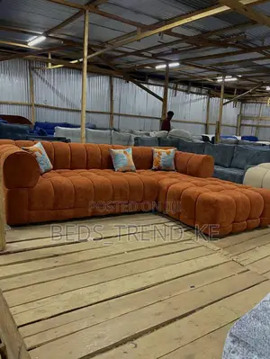 Animated 6 Seater Bubble L Shaped Sofa