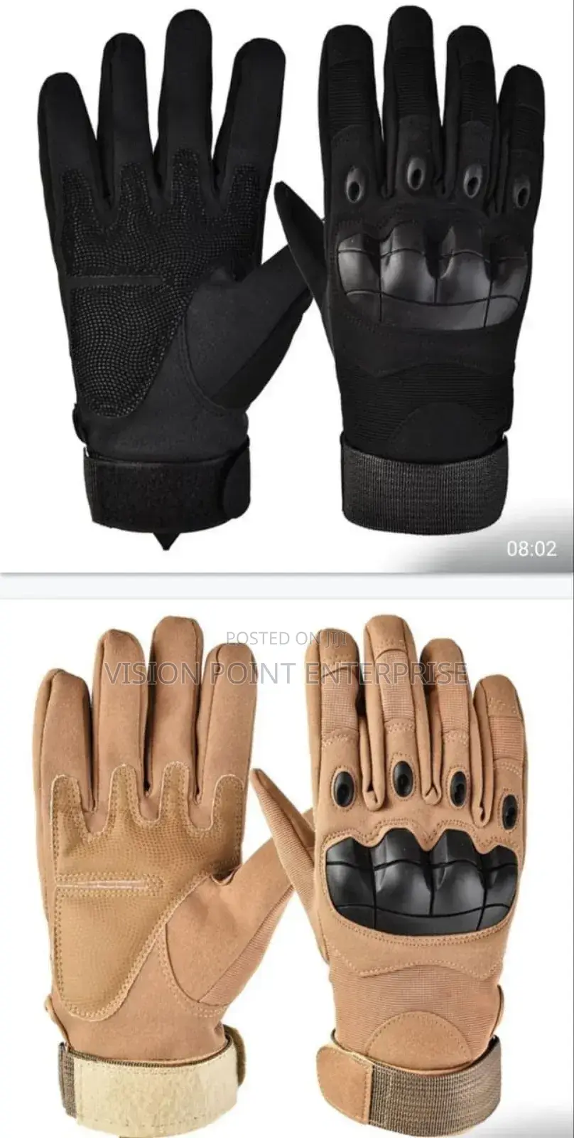 *Gym/Bikers Full-Finger Gloves*