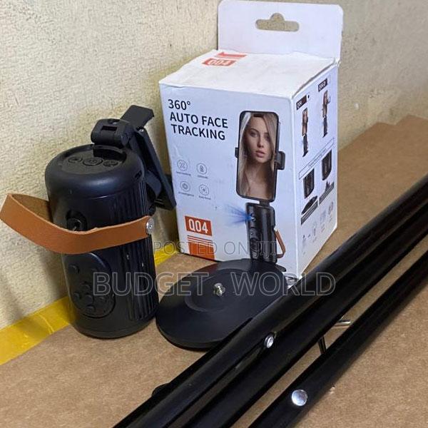 Auto Face Tracking Tripod Remote Control,Tracking Phone Holder,360° - main view