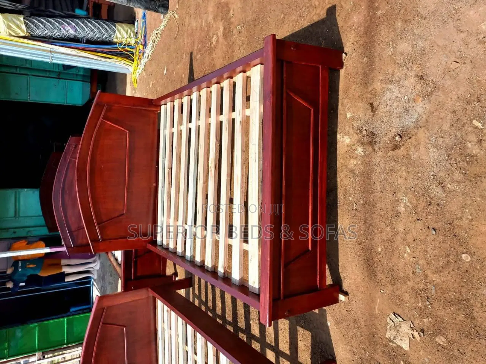 Classic Wooden 4 × 6 Bed