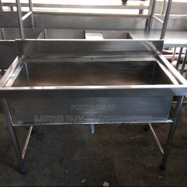 Stainless Steel Single Laundry