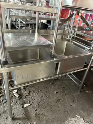 Stainless Laundry Double Sink