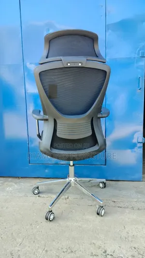Executive Ergonomic Office Chair With Footrest – Mesh Back