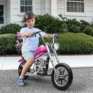 Kids Pink Electric Ride-on Motorbike