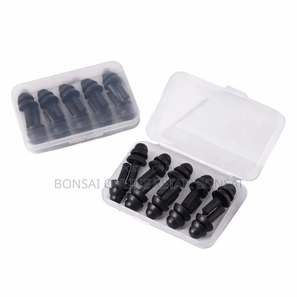 5 Pair Silicone Earplugs Waterproof Anti-Noise for Sleeping Swimming